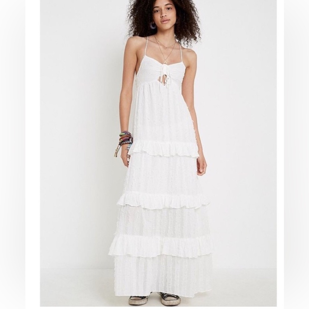 Urban Outfitters NWT Issa tiered Ruffle Dress S-L